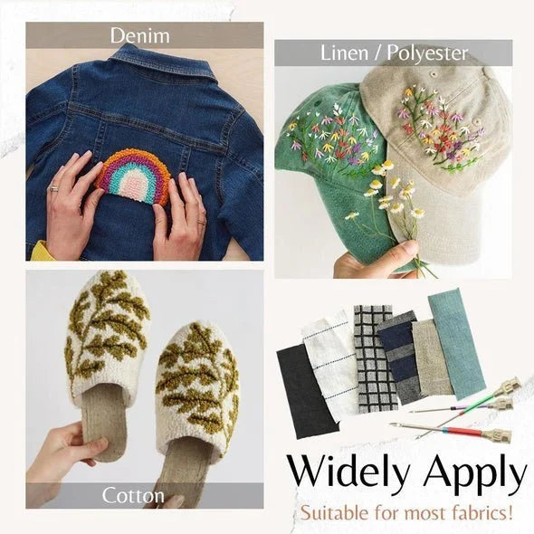 Precisionsverktyg för broderi för felfria skapelser