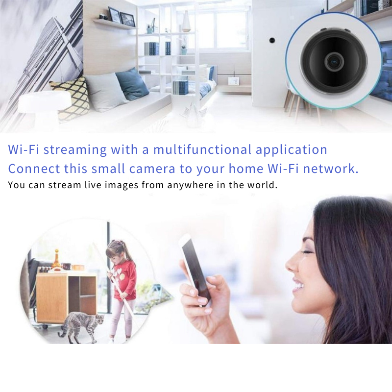 Mini WiFi Magnetic Camera: Discreet and Effective Security 