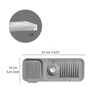 Tappetino di drenaggio in silicone: asciugatura rapida e sicura 