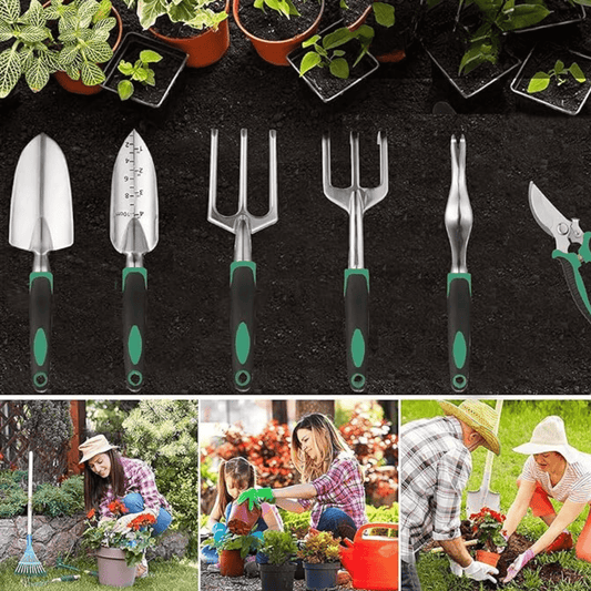 Complete Professional Gardening Kit - 11 Tools