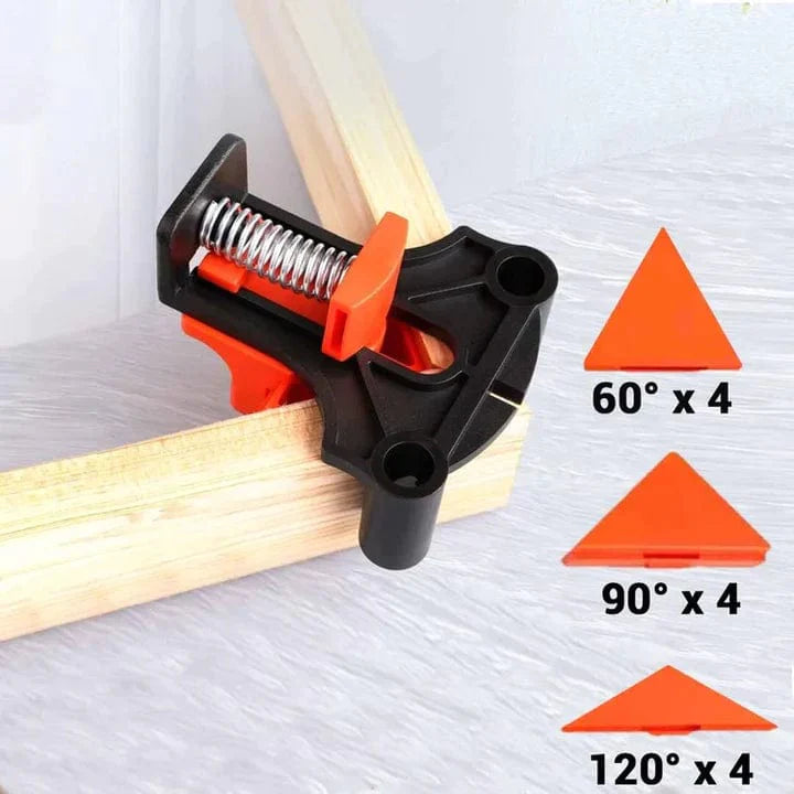 Corner clamps for wood